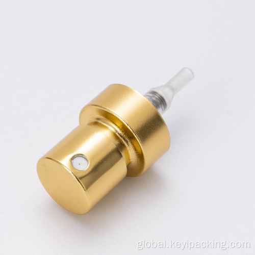 Aluminium Gold Perfume Crimp Spray for perfume bottle